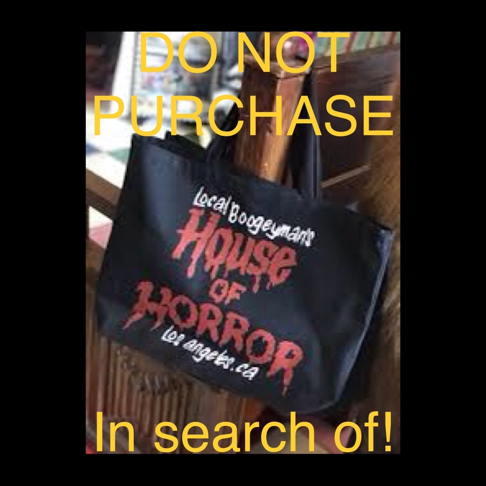 ISO Local Boogeyman Tote Bag